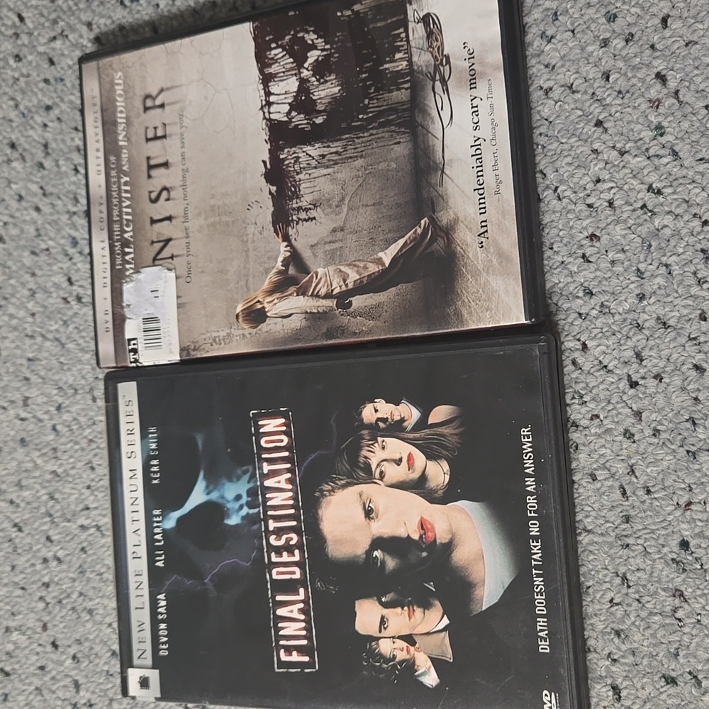 *Host Pick* Final Destination and Sinister DVD Set
